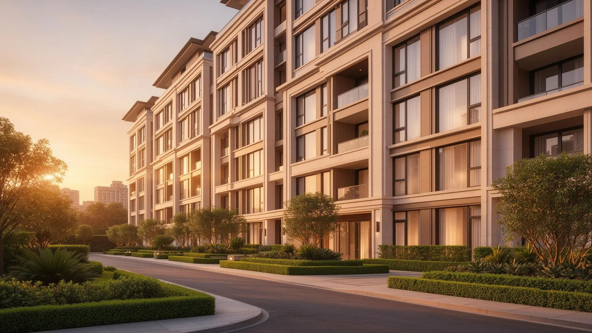 Luxury property exterior